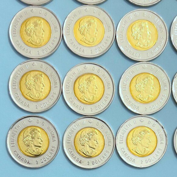 Canada 2018 '100th Anniversary Armistice 1918-2018' Roll of 25 x $2 Toonies! - Picture 7 of 16